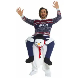 Adult Snowman Piggyback Costume By Morph