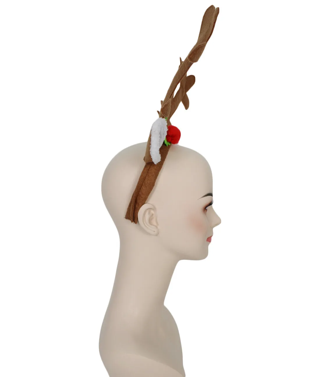 Adult Unisex Christmas Headband Reindeer Antler Headpiece | Perfect for Halloween and Cosplay Event| Made of Quality Materials