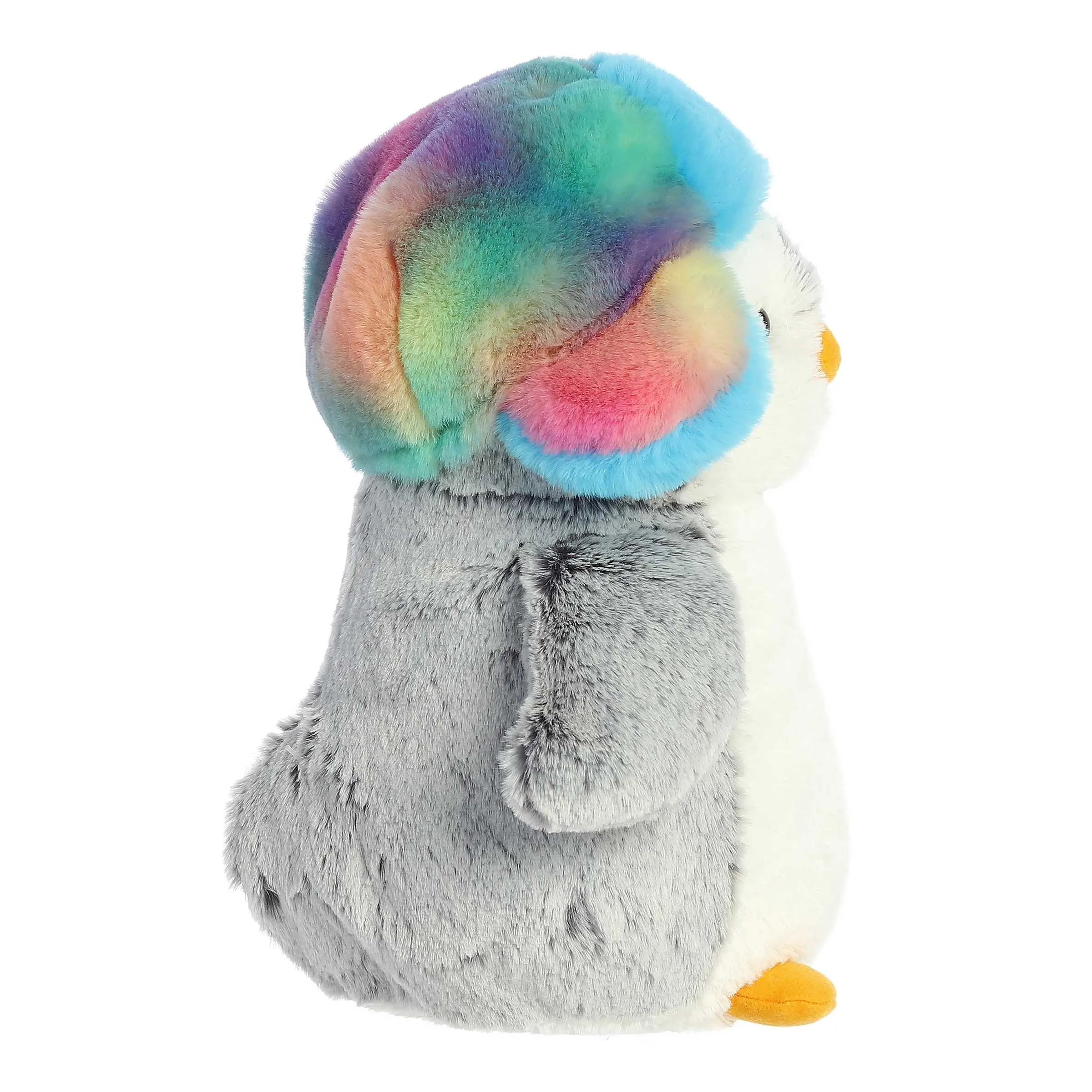 Aurora® - PomPom Penguin™ - 9" Pom Pom Rainbow Trapper™