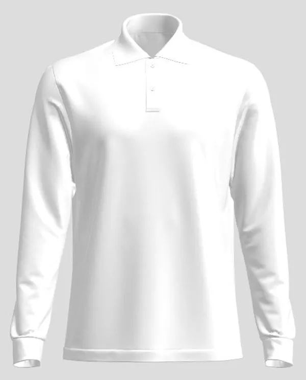 Bocini Men's Long Sleeves School  Polo (CP2104)