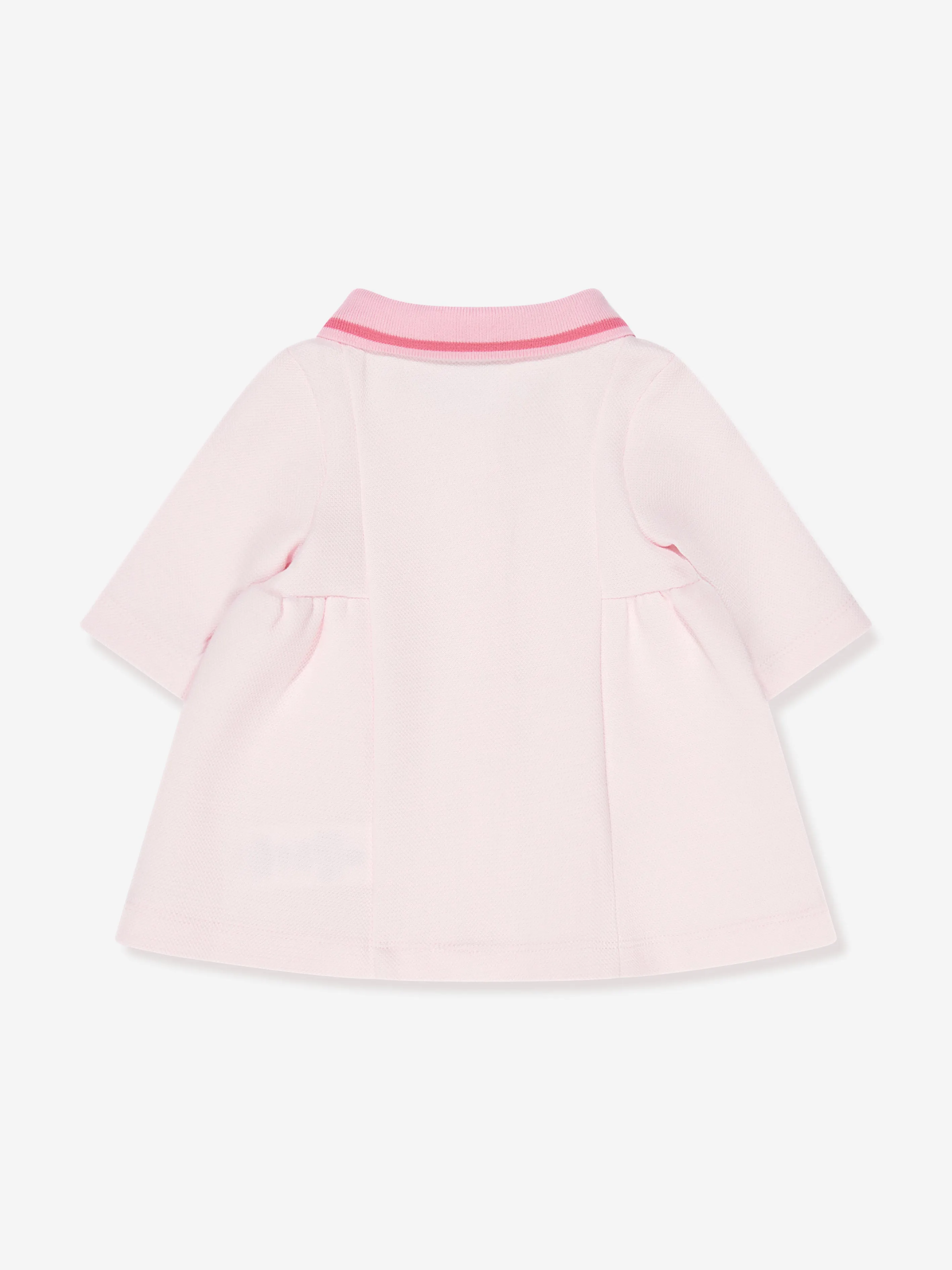 BOSS Baby Girls Polo Dress in Pink