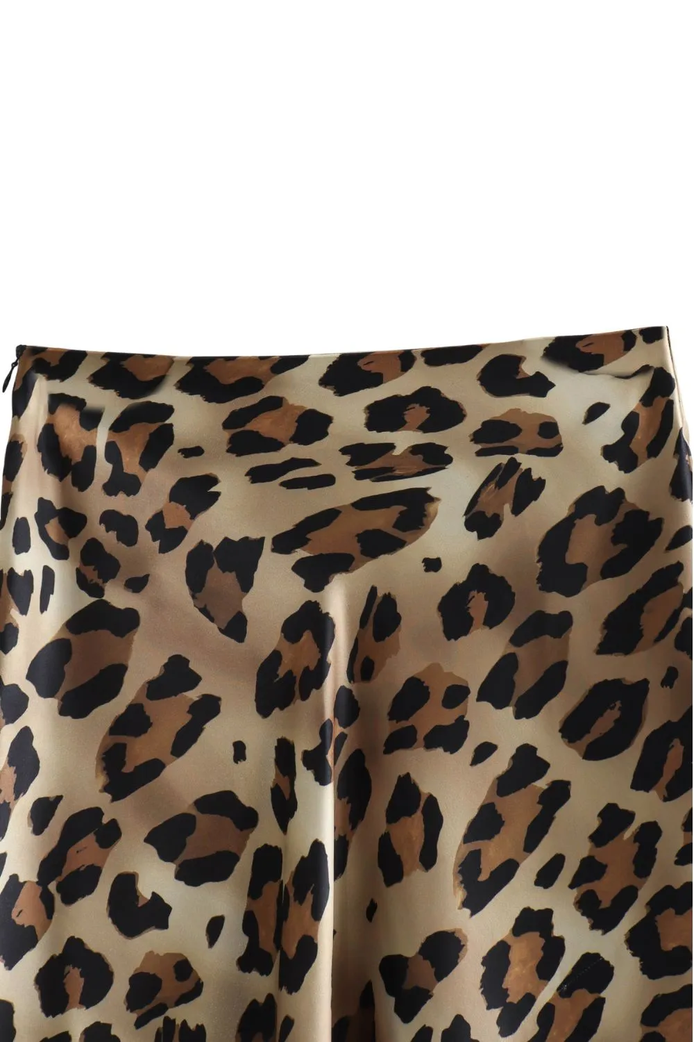 'Brooklyn' Leopard Print Long Skirt