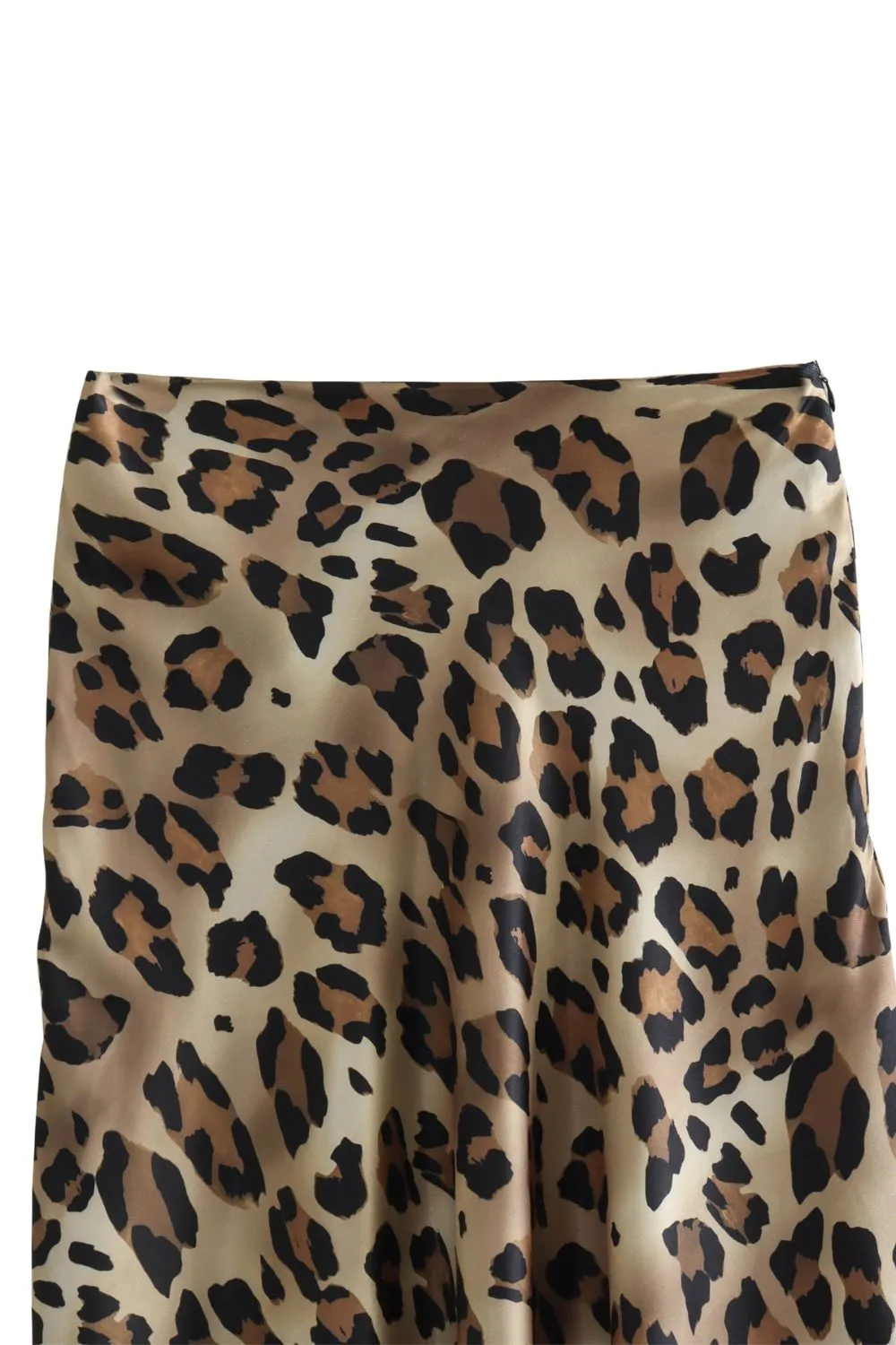 'Brooklyn' Leopard Print Long Skirt