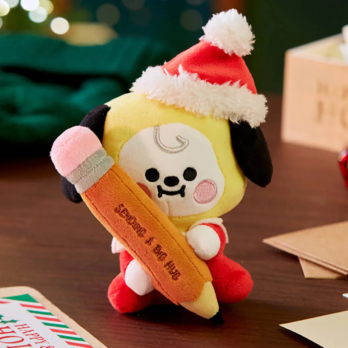 BT21 CHIMMY BABY MINI HOLIDAY STANDING DOLL