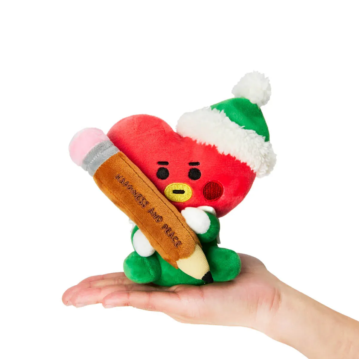 BT21 TATA BABY MINI HOLIDAY STANDING DOLL