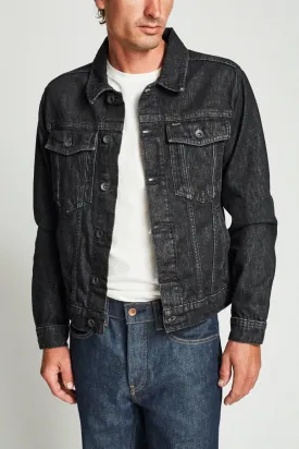 Cable Denim Jacket - Black