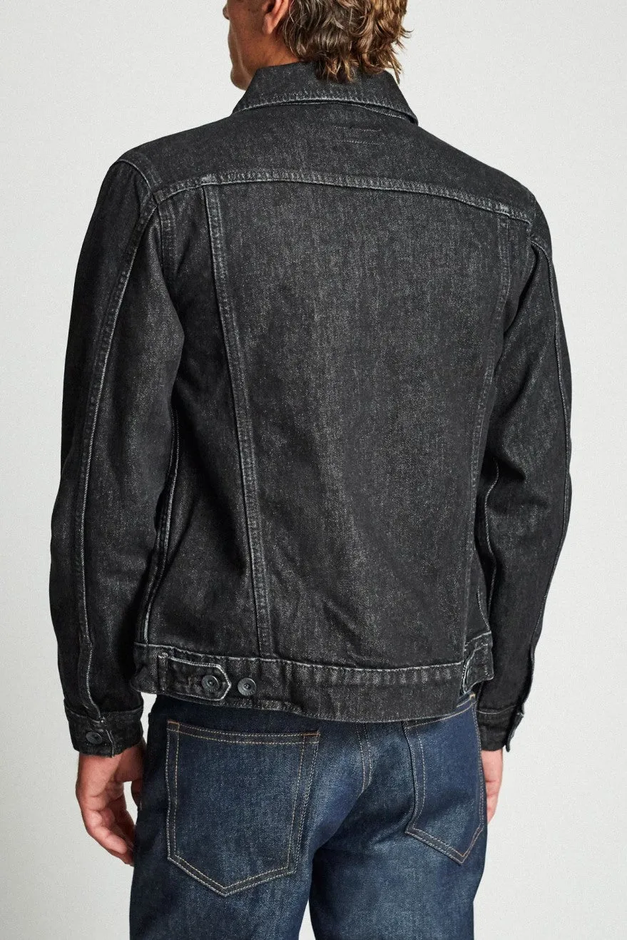 Cable Denim Jacket - Black