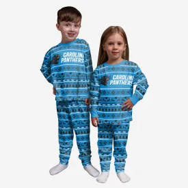 Carolina Panthers Toddler Family Holiday Pajamas