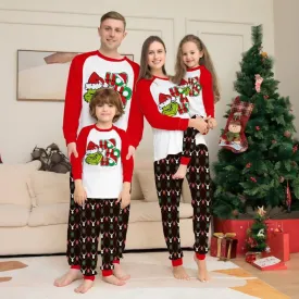 Christmas Grinch Family Matching Pajama Set