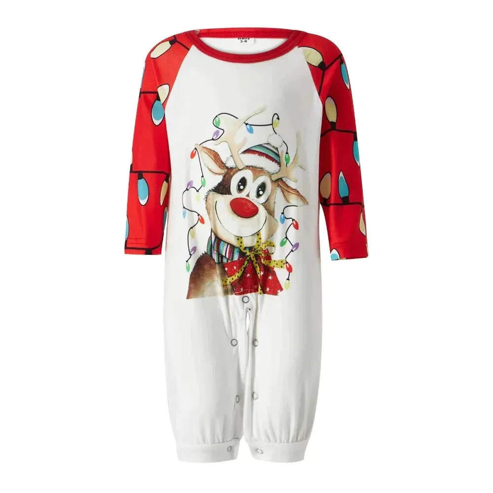 Christmas Lights Family Pajama Set