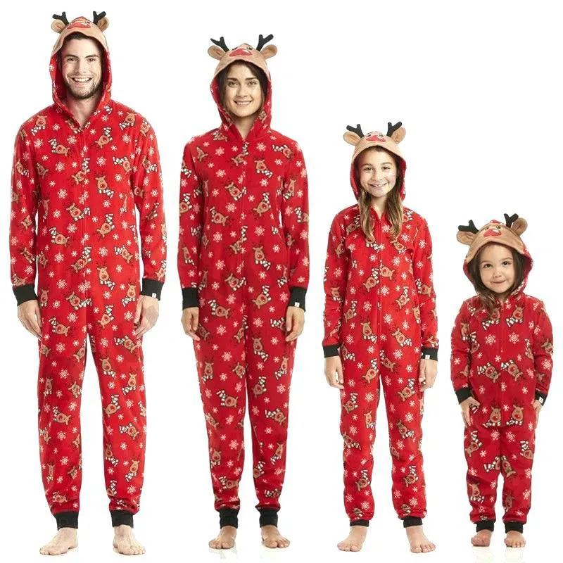 Classic Reindeer Jumper Family Matching Pajama