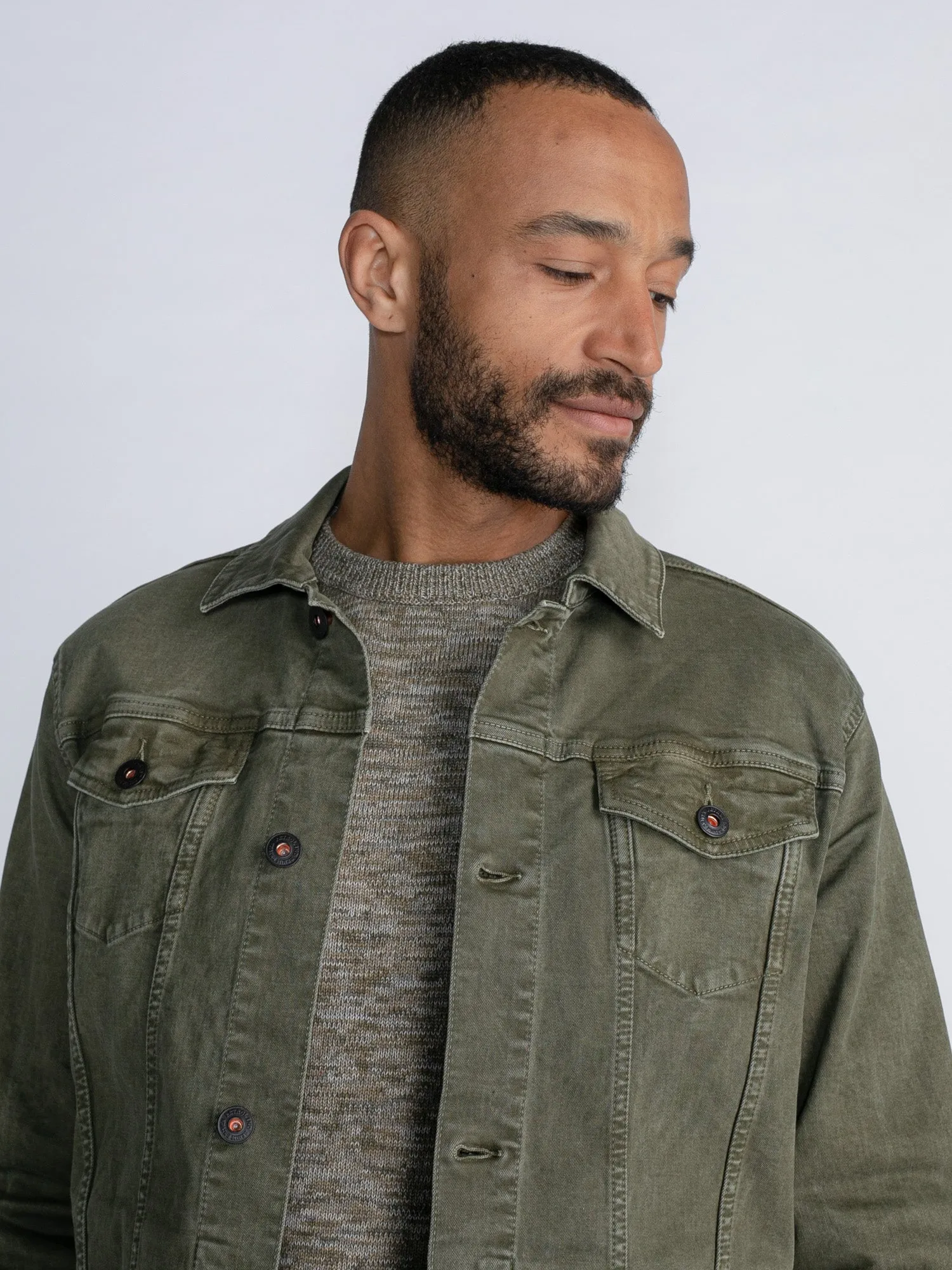 Coloured Denim Jacket Edmonds