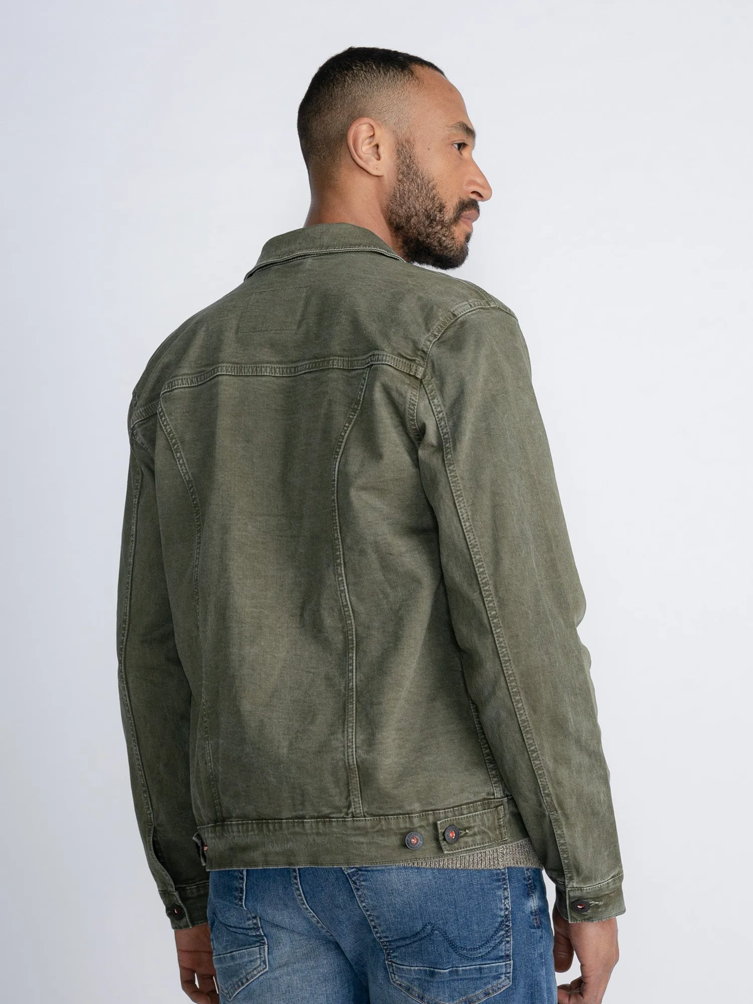 Coloured Denim Jacket Edmonds