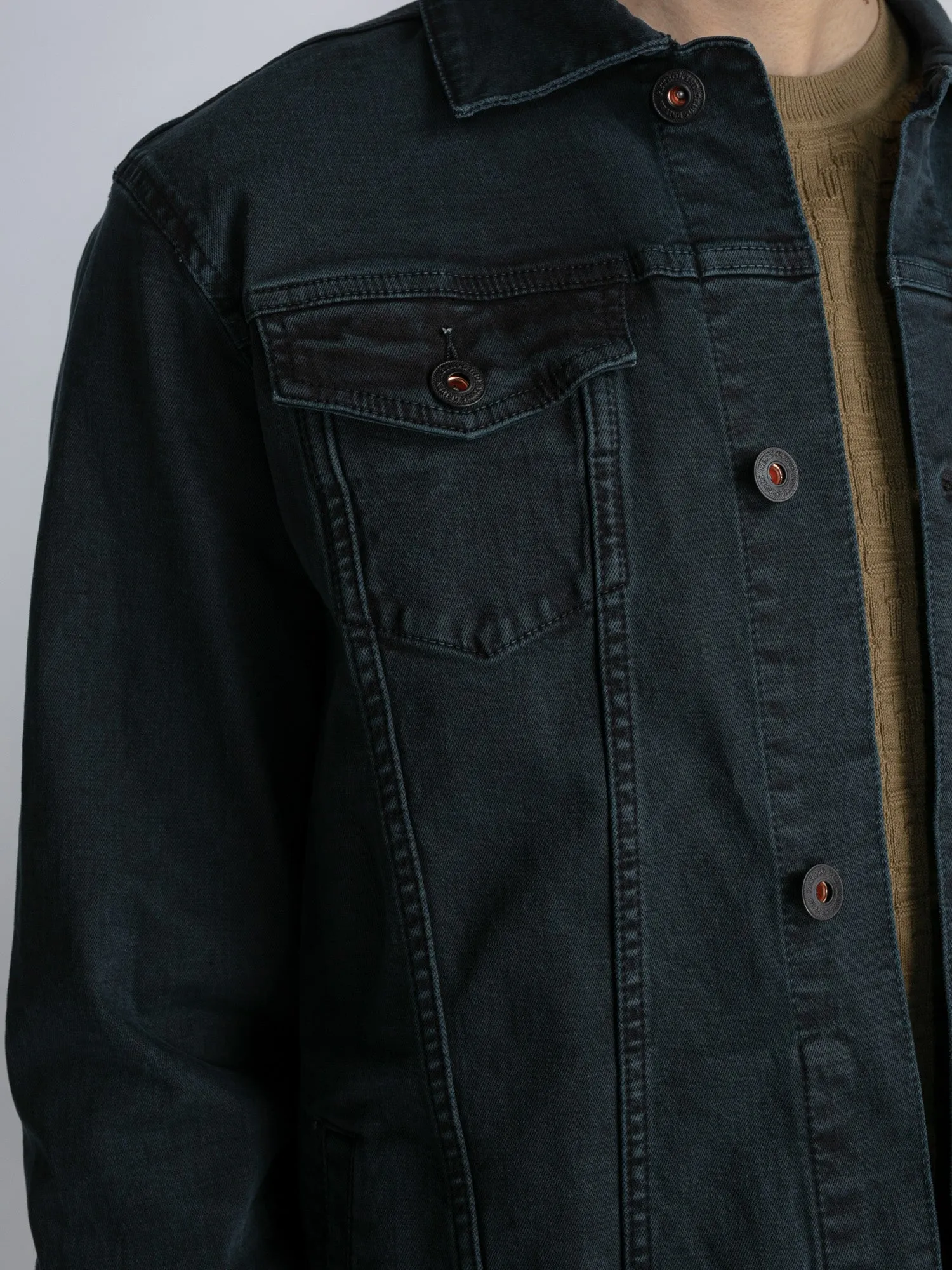 Coloured Denim Jacket Edmonds