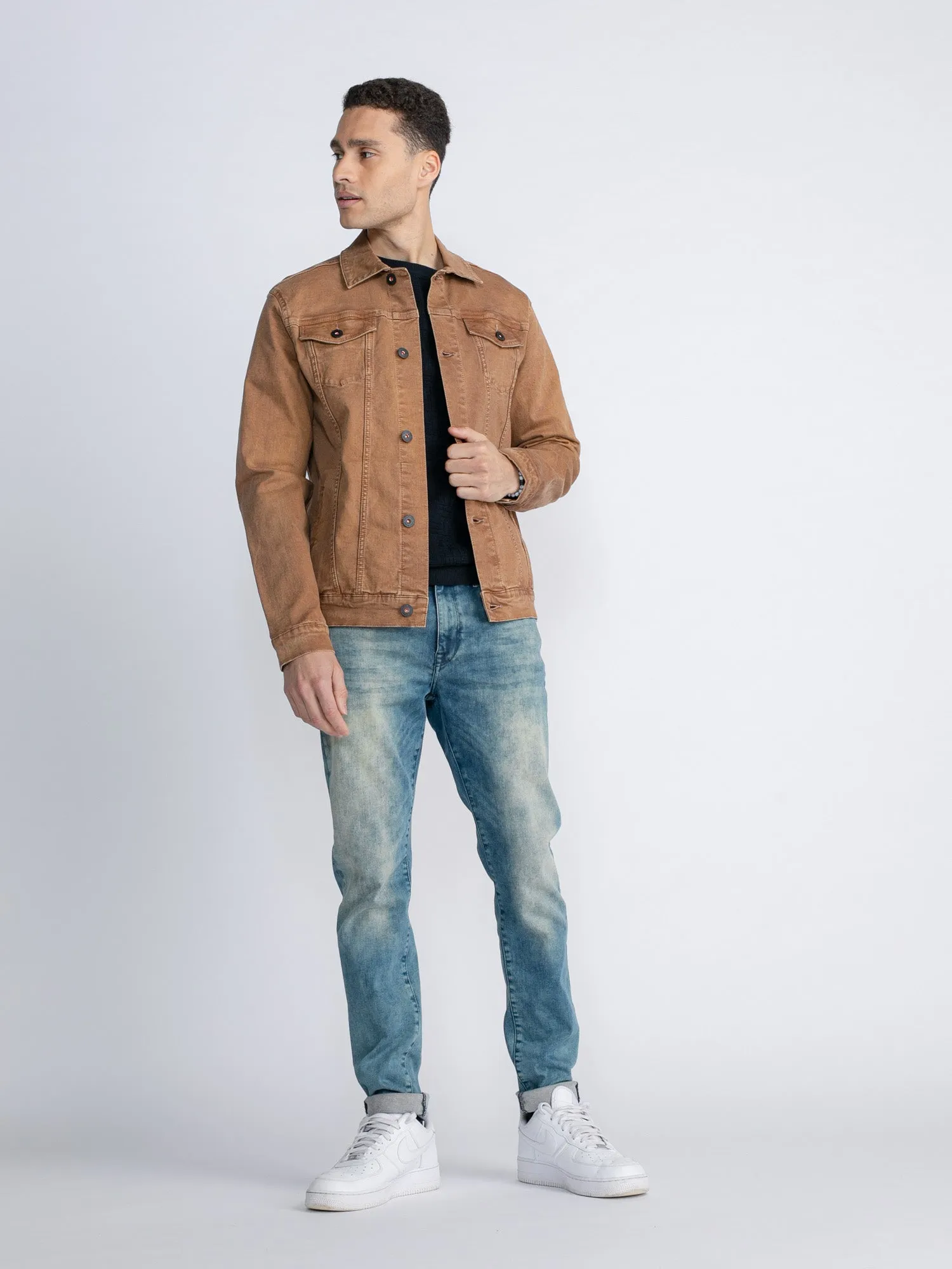 Coloured Denim Jacket Edmonds