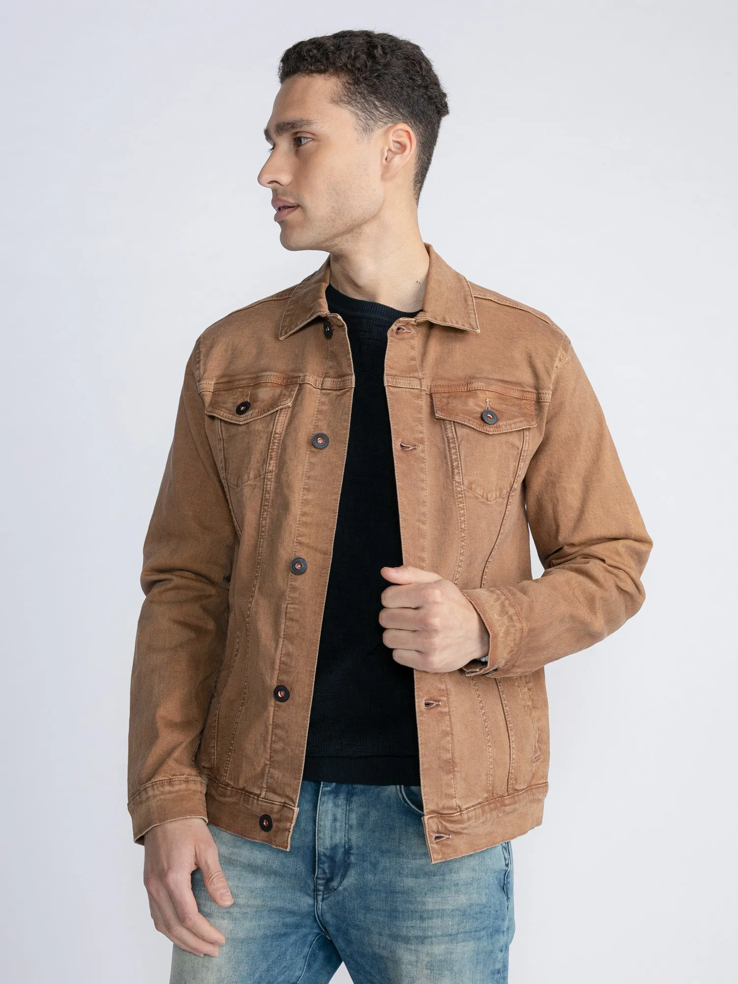 Coloured Denim Jacket Edmonds