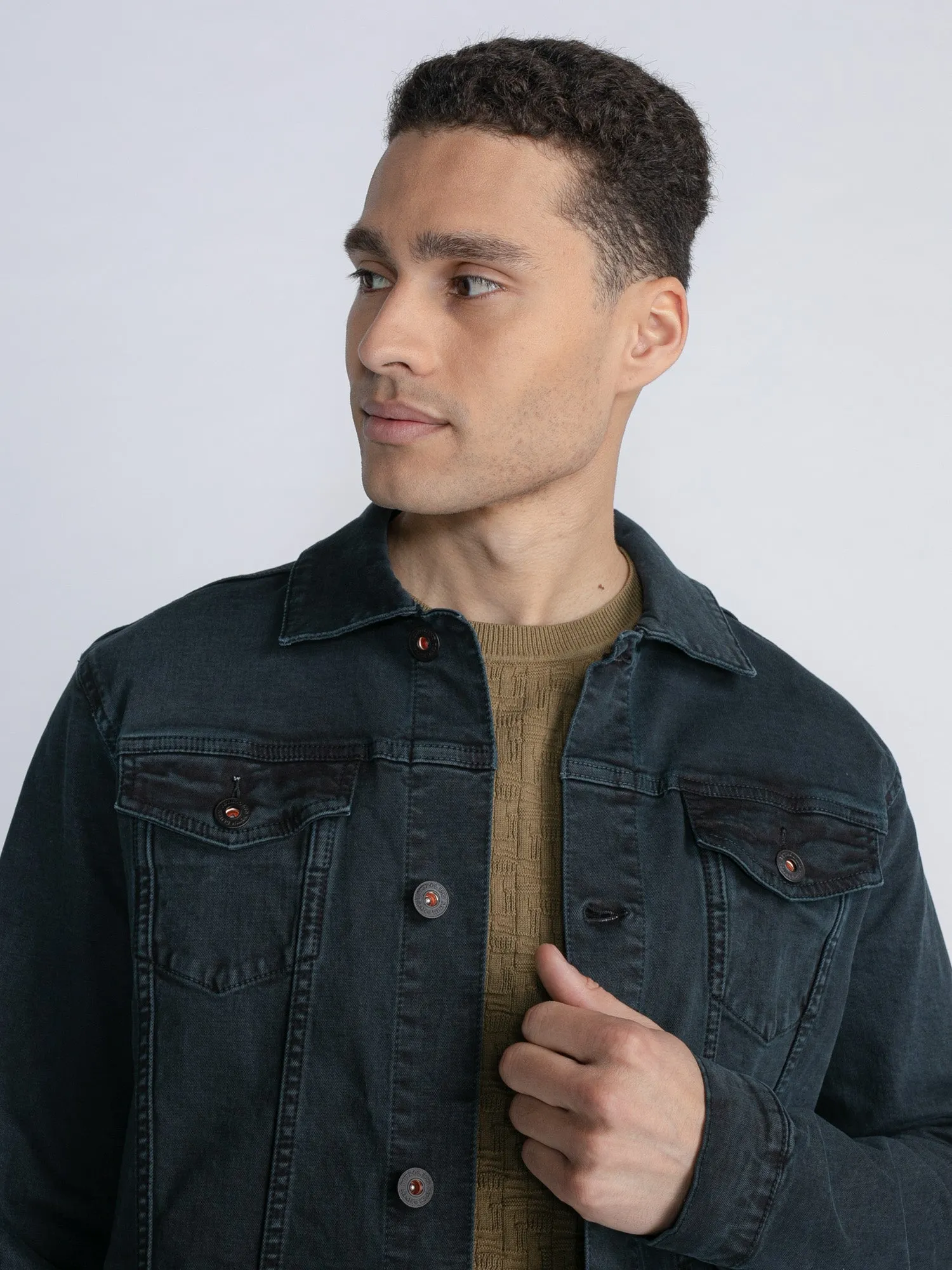 Coloured Denim Jacket Edmonds