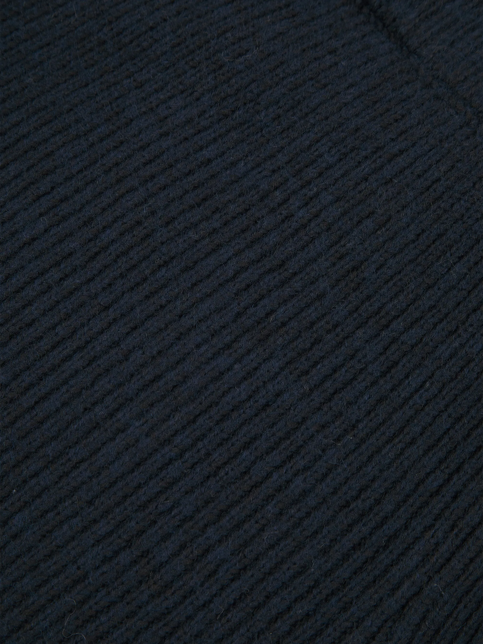 'DELPHINE' CUFF DETAIL KNITTED JOGGERS NAVY