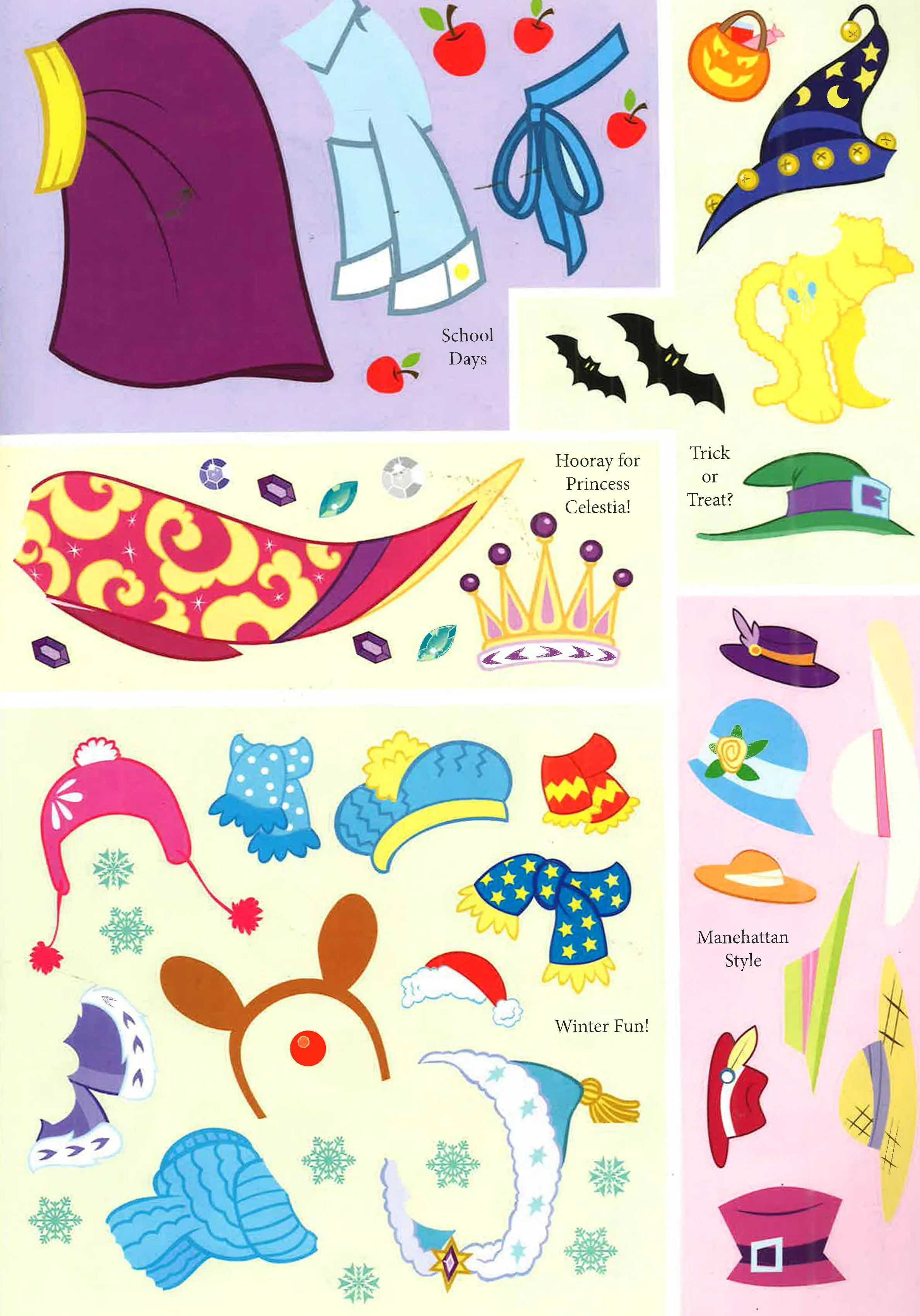 Dress-Up Fun Sticker Activity Book (My Little Pony)