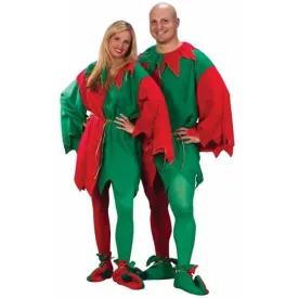 Elf Two-Tone Tunic - Adult Costume