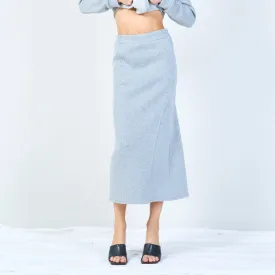 High-waisted midi skirt wholesale