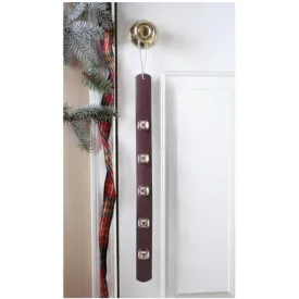 Jingle Bell Door Strap Leather Decoration(1/Pk)