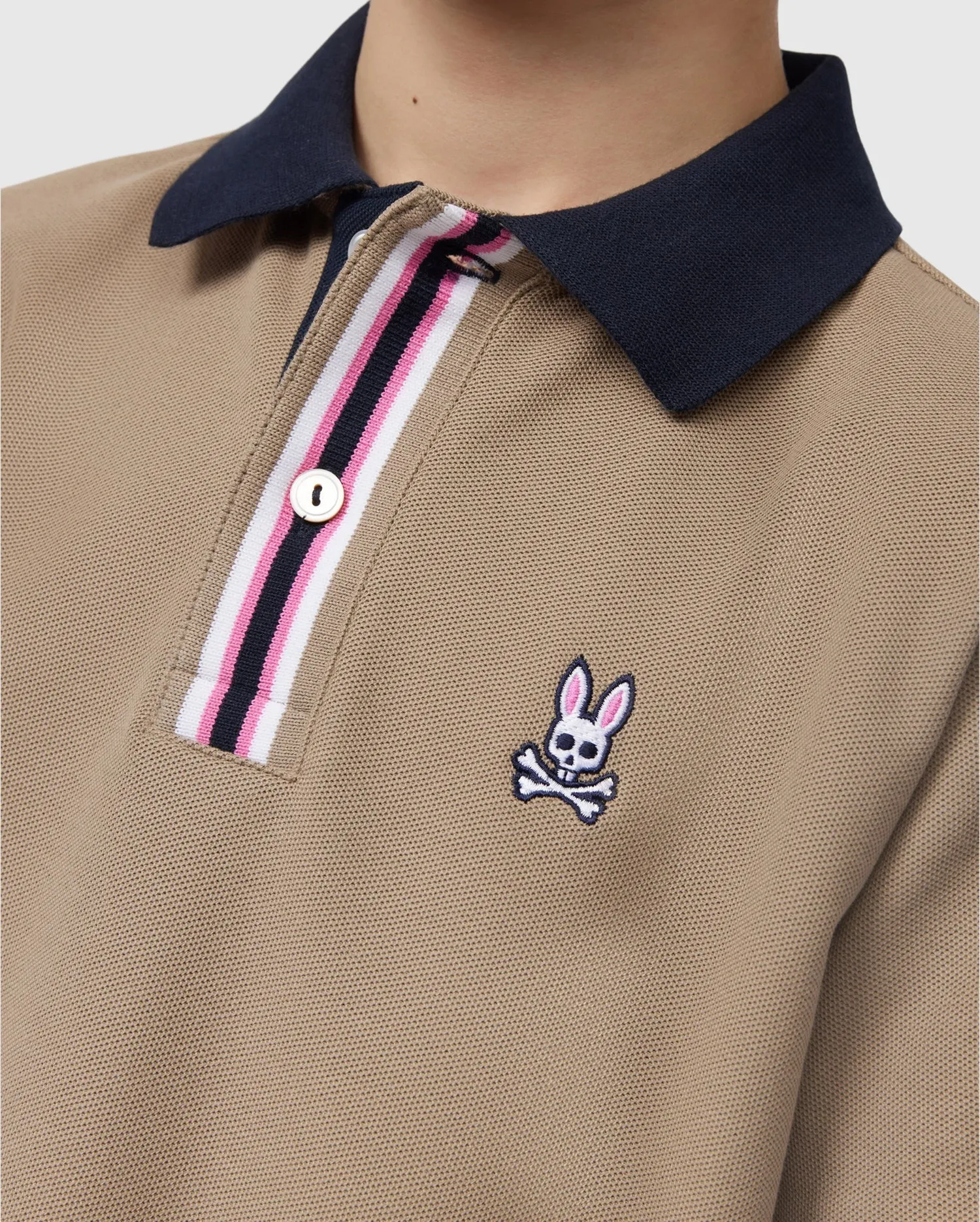 KIDS BLOOMINGTON PIQUE POLO SHIRT - B0K900A2PC