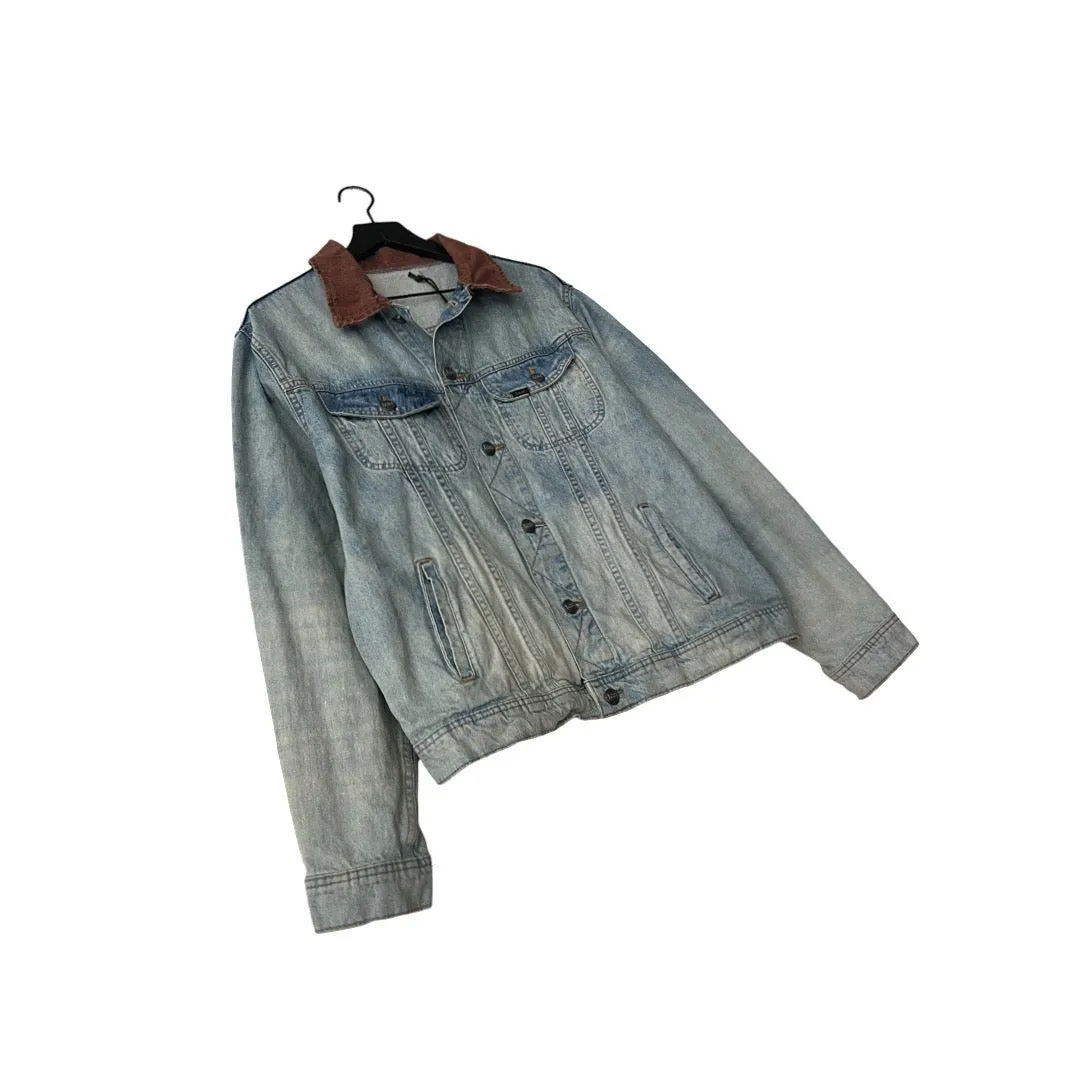 Lee Jeans Denim Trucker Jacket in Rural / LARGE