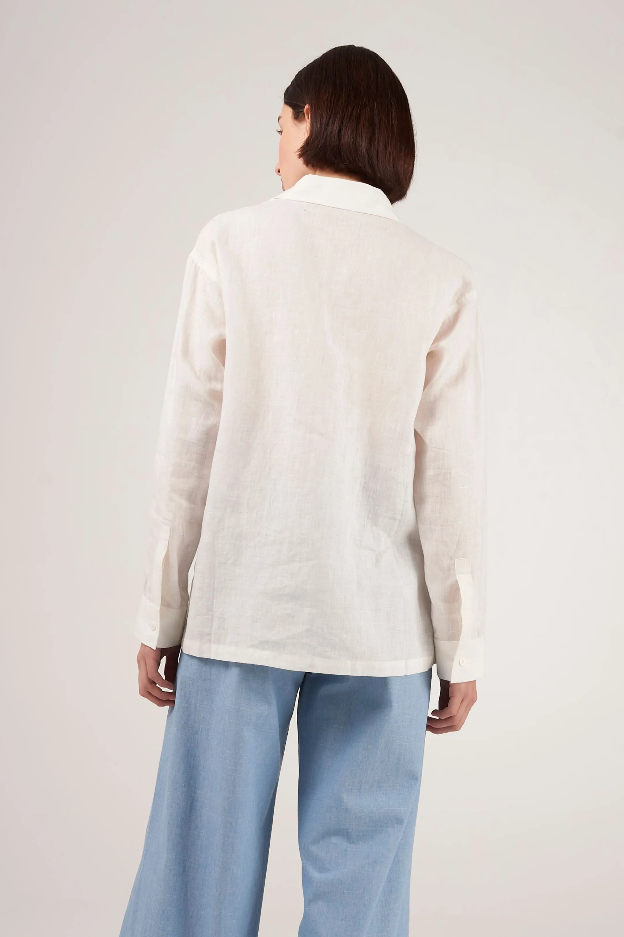 Maisie Linen Tunic Top