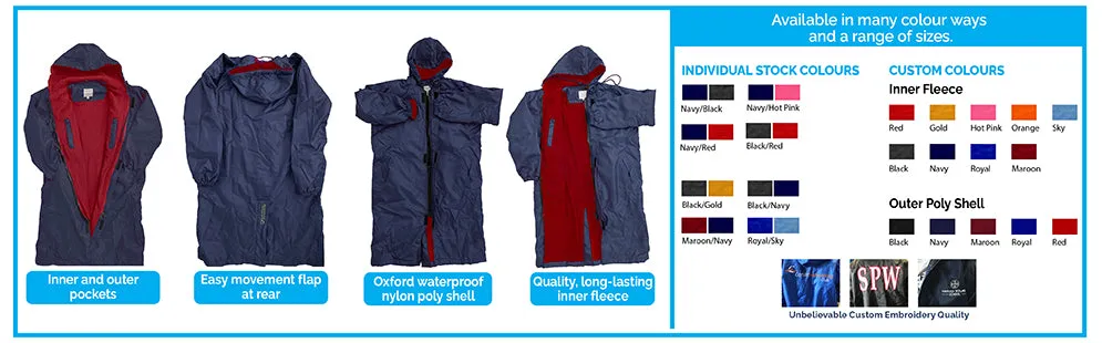 Maroon/Navy Parka