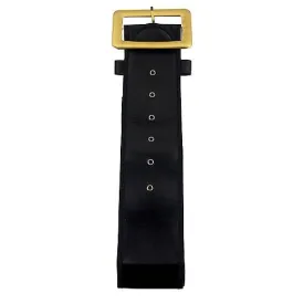 Naugahyde Santa Belt with Prong Buckle