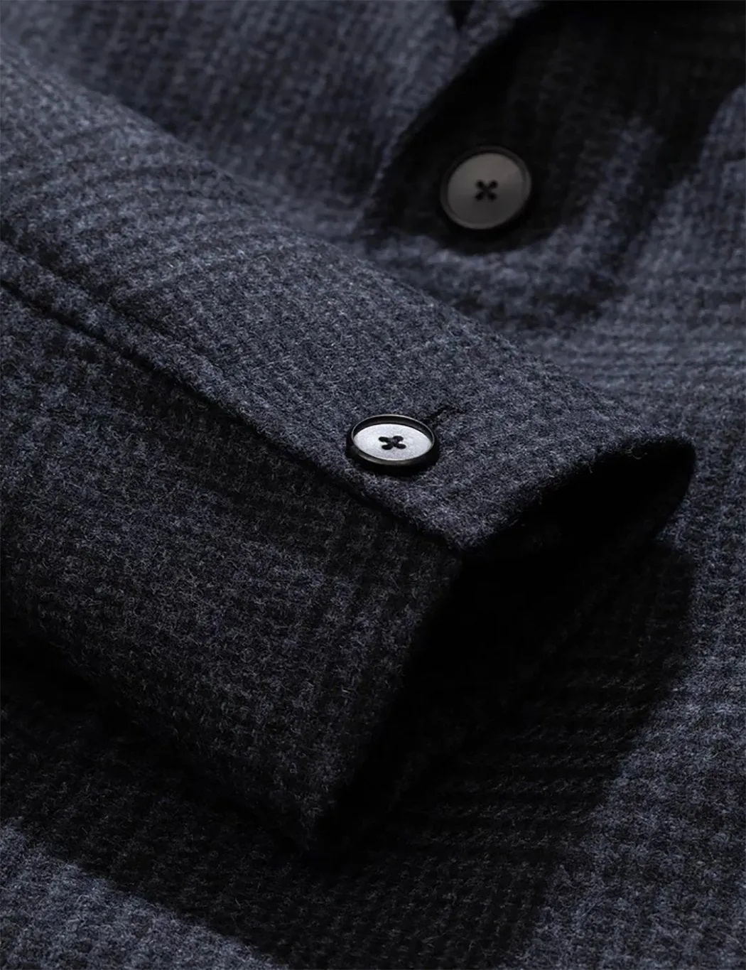 Norse Projects Arland Overdyed Wool Overcoat - Slate Grey