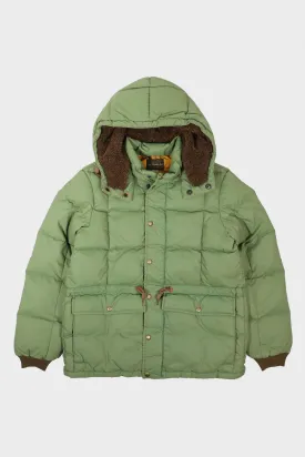 Nylon Sherpa Parka - Green