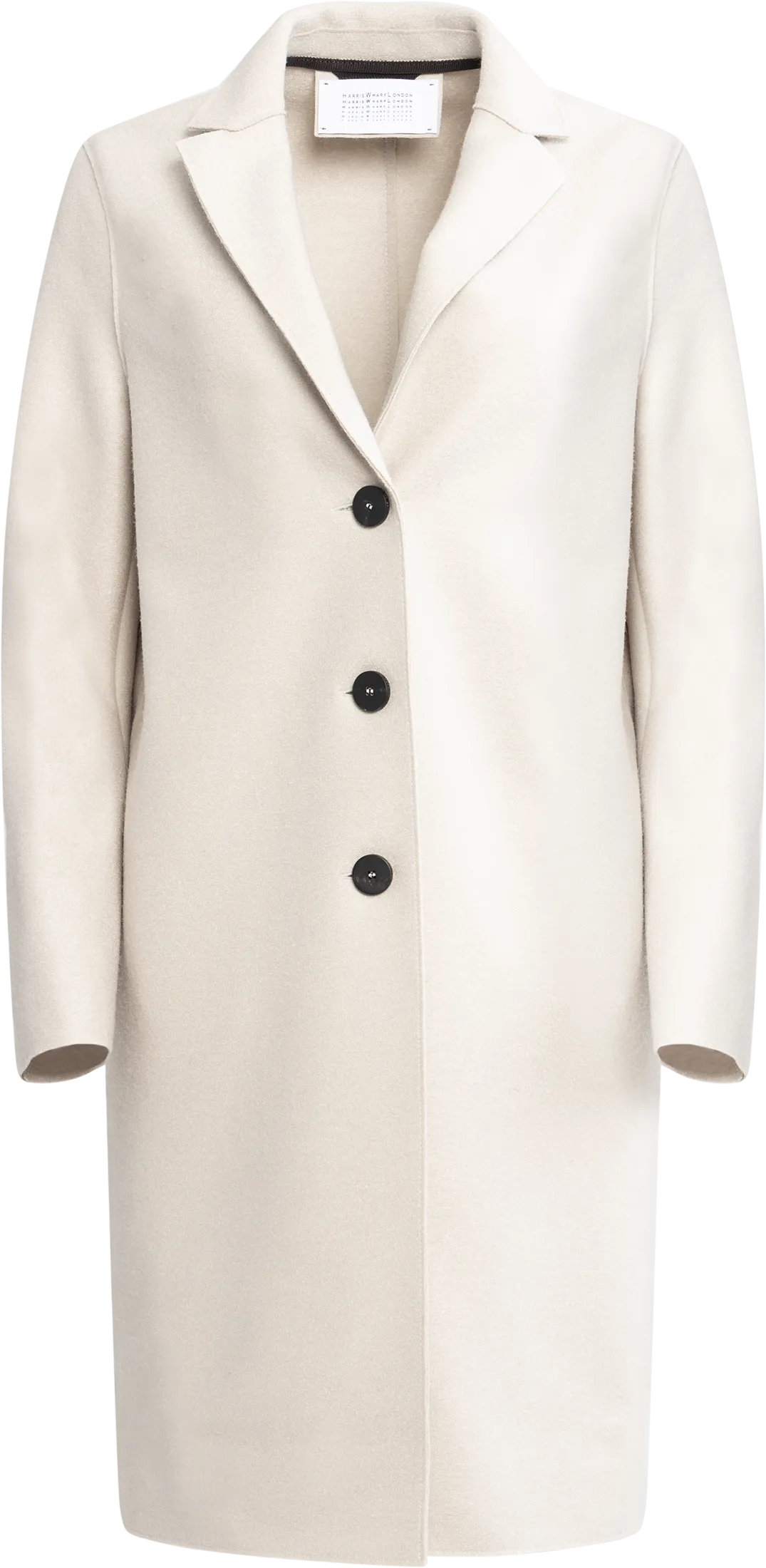 Overcoat Pressed Wool - Cream