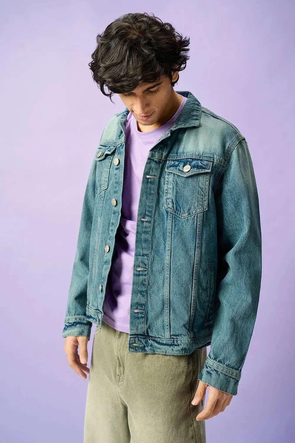 Pioneer Men's Denim Trucker Jacket