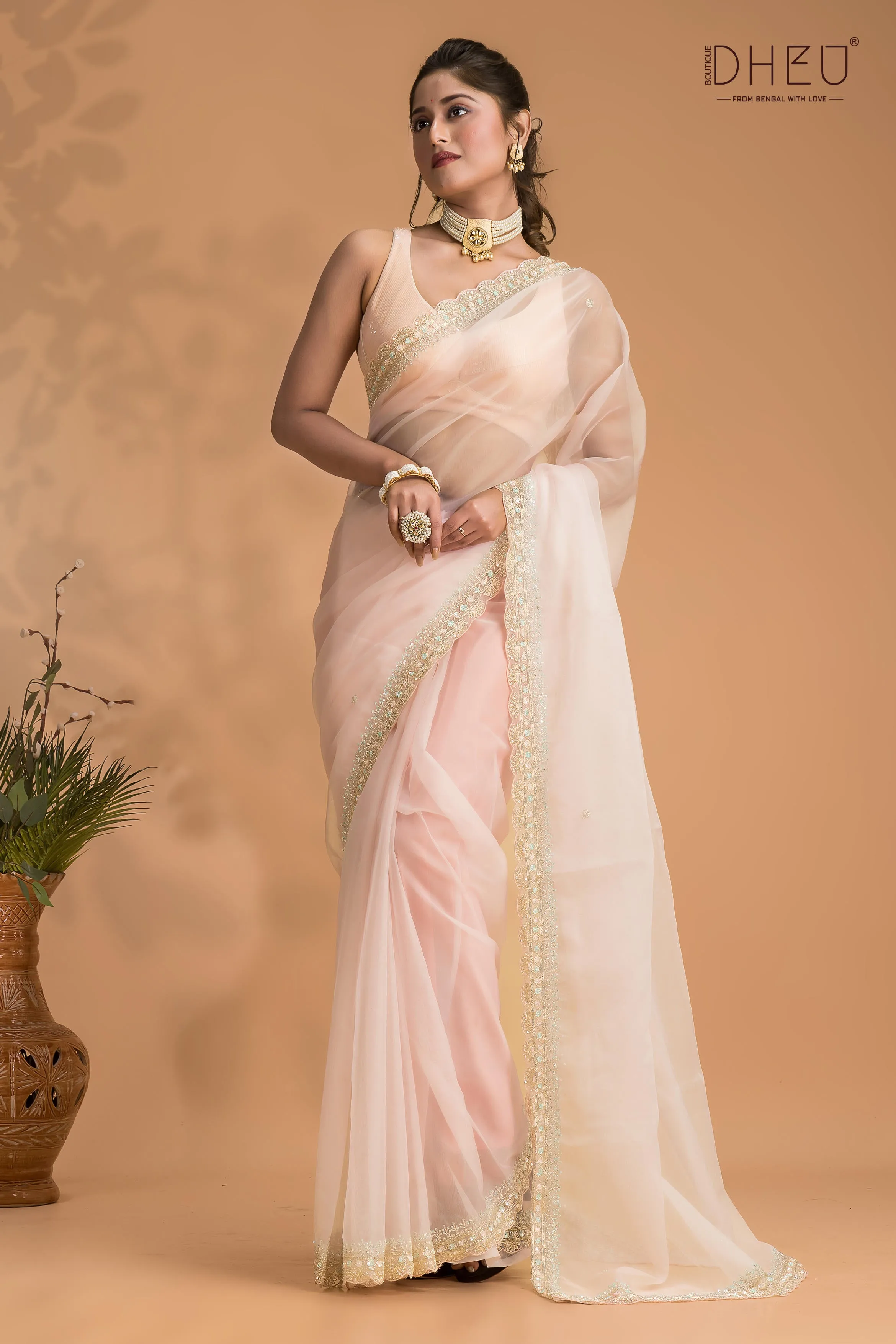 Rohira - Designer Pure Organza Saree