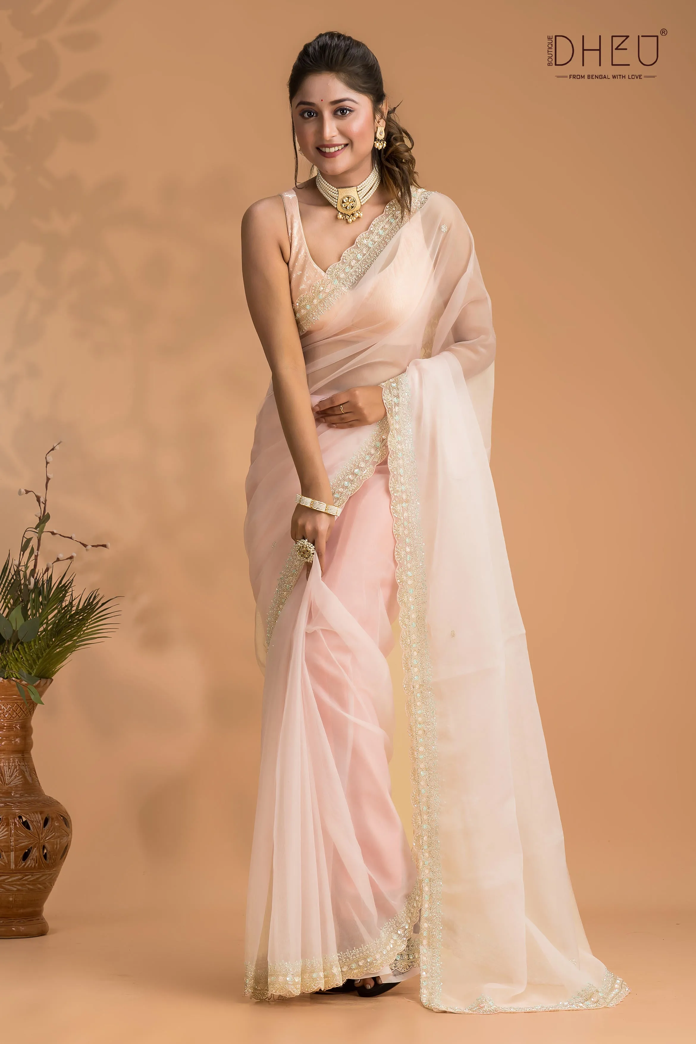 Rohira - Designer Pure Organza Saree