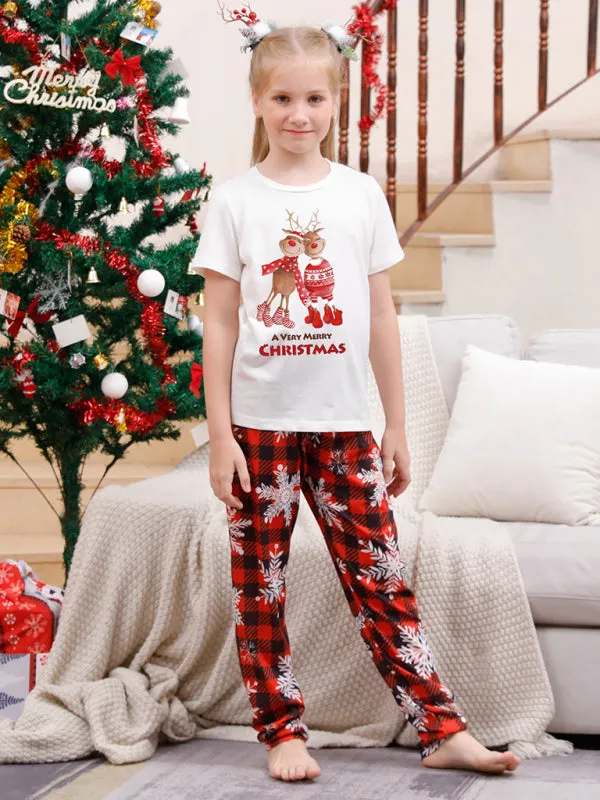 Rudolph's Reindeer Christmas Pajamas Family Set