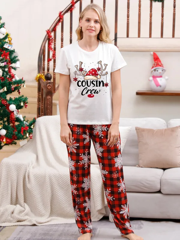 Rudolph's Reindeer Christmas Pajamas Family Set