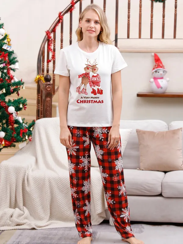 Rudolph's Reindeer Christmas Pajamas Family Set