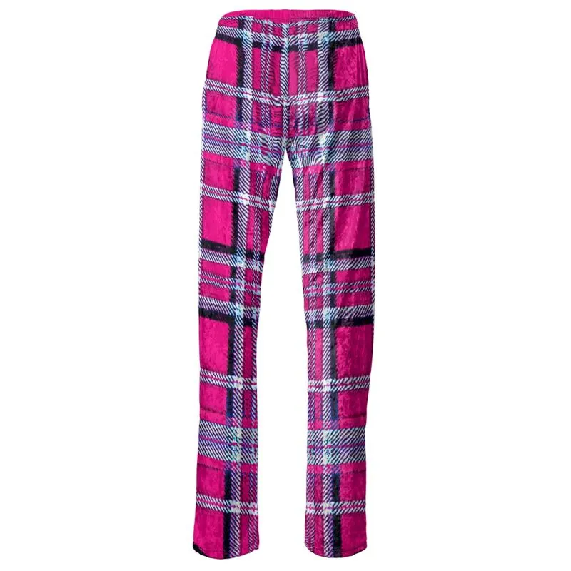 TRP Twisted Patterns 06: Digital Plaid 01-04A Designer Claudia Wide Leg Pants