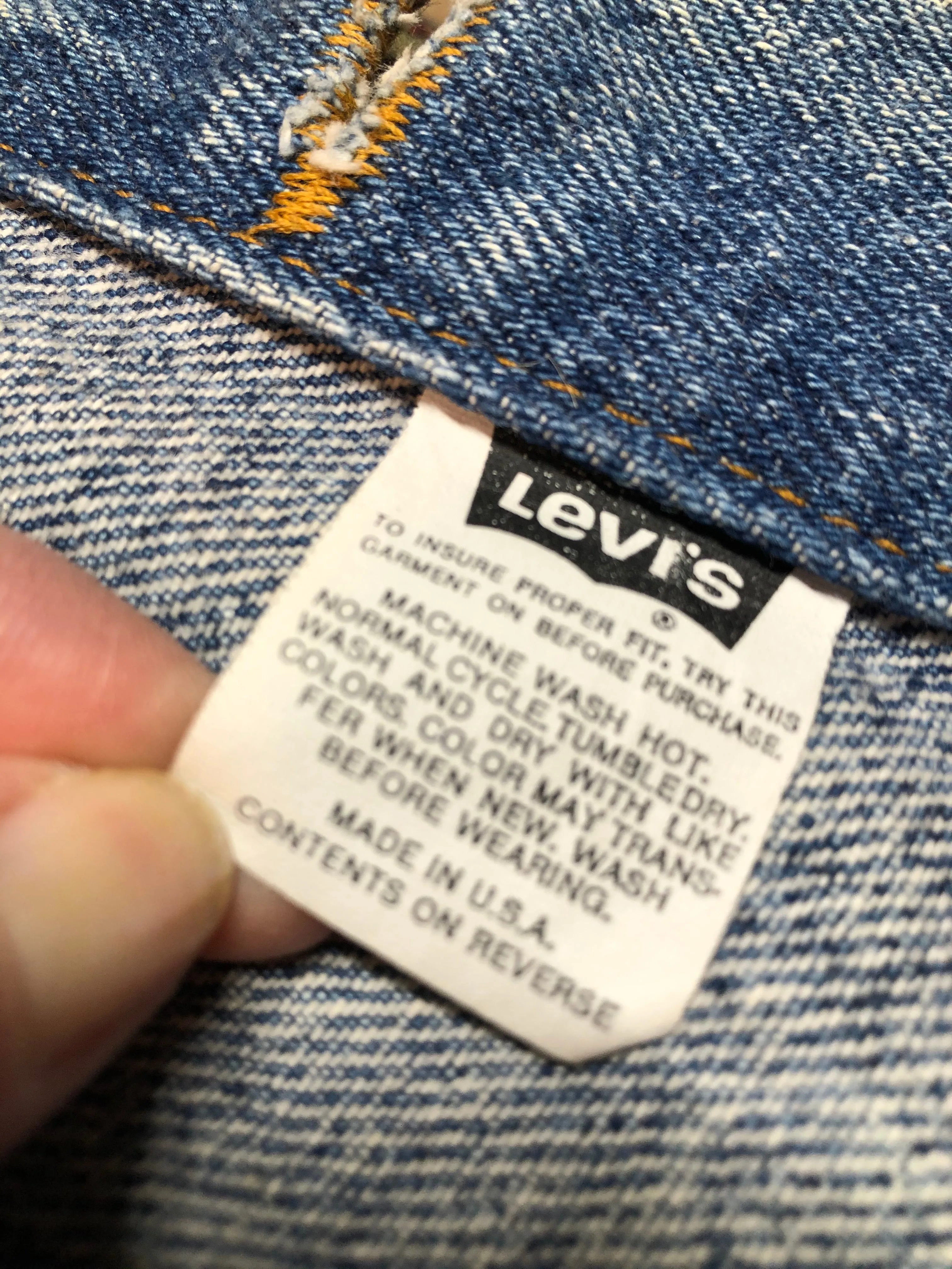 Vintage 80’s Levi’s Medium Wash Trucker Jacket SOLD