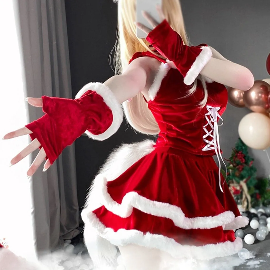 Winter Lolita Dress & Costume Set