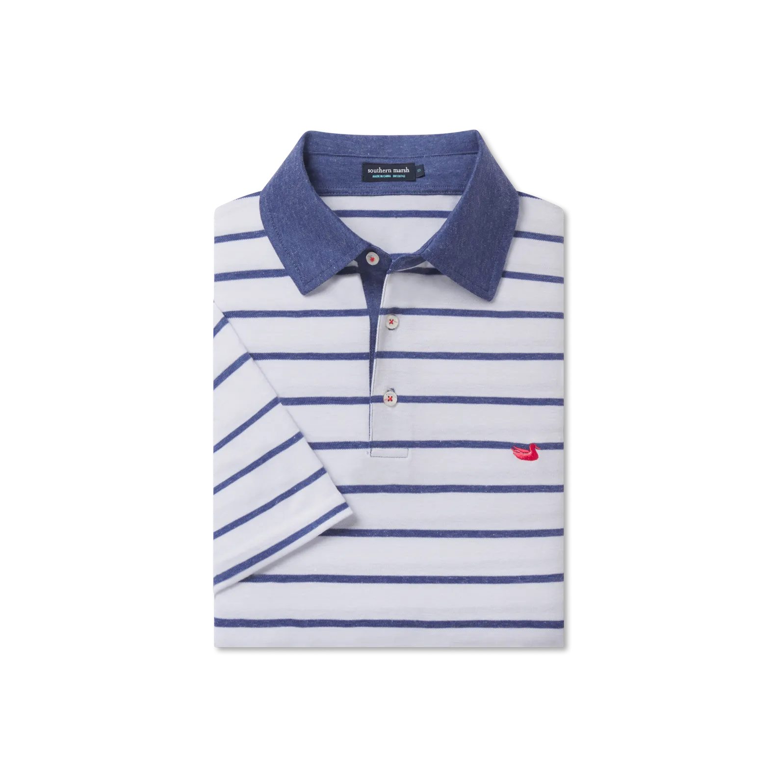 Youth Marina Bay Stripe Polo