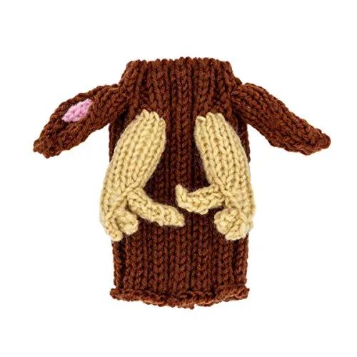 Zoo Snoods Reindeer Costume for Dogs & Cats Deer Antlers Brown